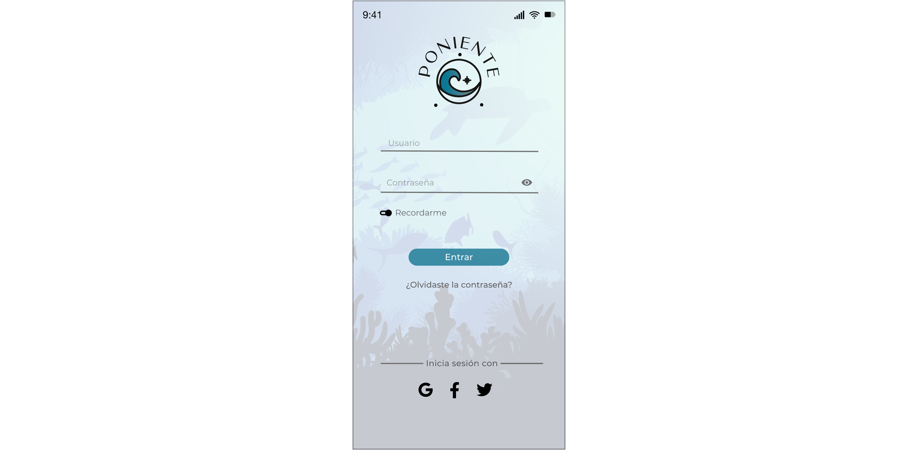 Login — versión 2021